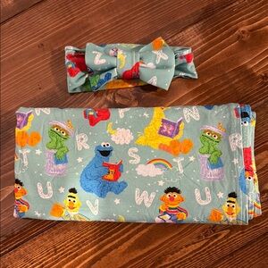 Sesame Street Blue Monster Hair Accessories